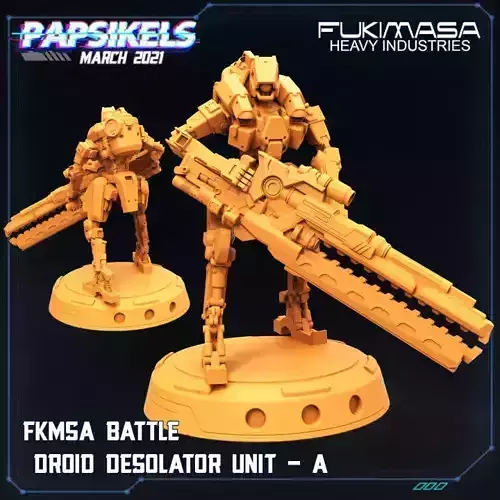 FUKIMASA BATTLE DROID DESOLATOR UNIT A