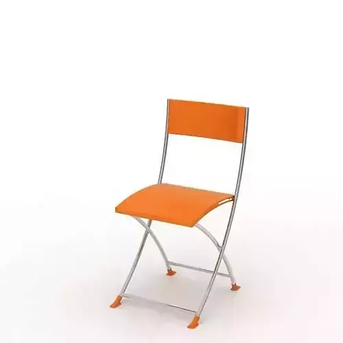Orange Folding Chair