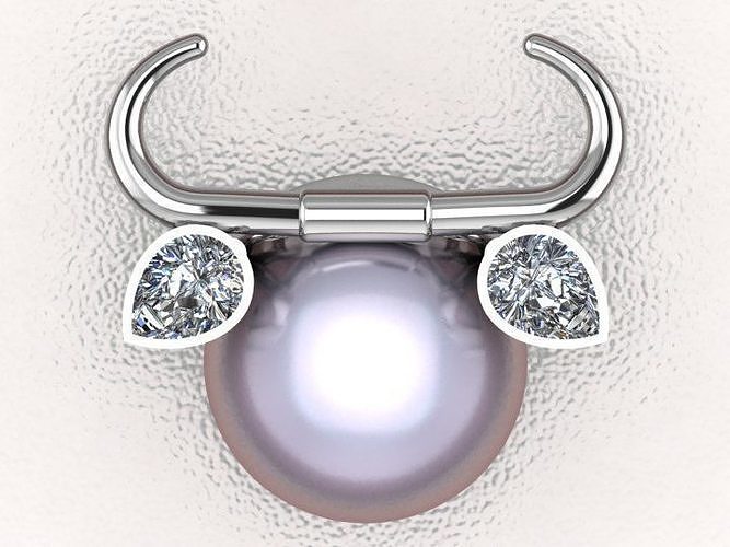 bull Pendant dior- Taurus 3D print model