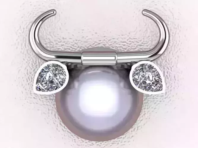 bull Pendant dior- Taurus 3D print model