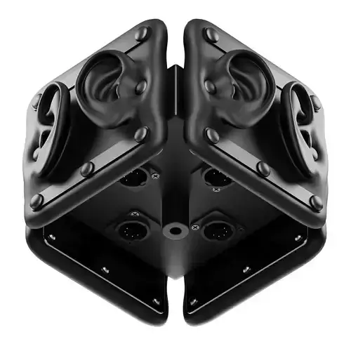 3Dio Omni Pro Binaural Microphone 3D model