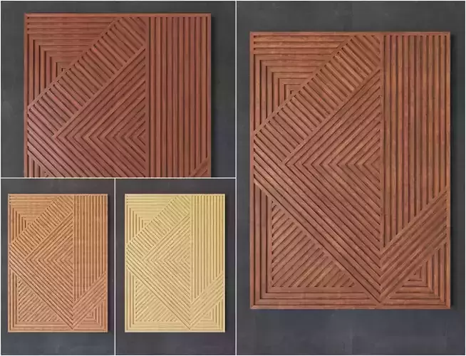 Wall Art Design 3D model