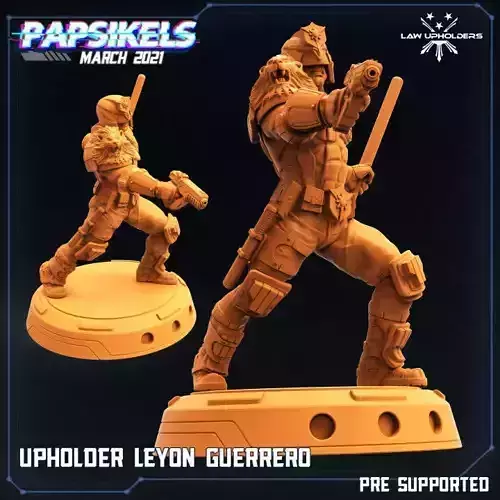 UPHOLDER LEYON GUERRERO 3D print model