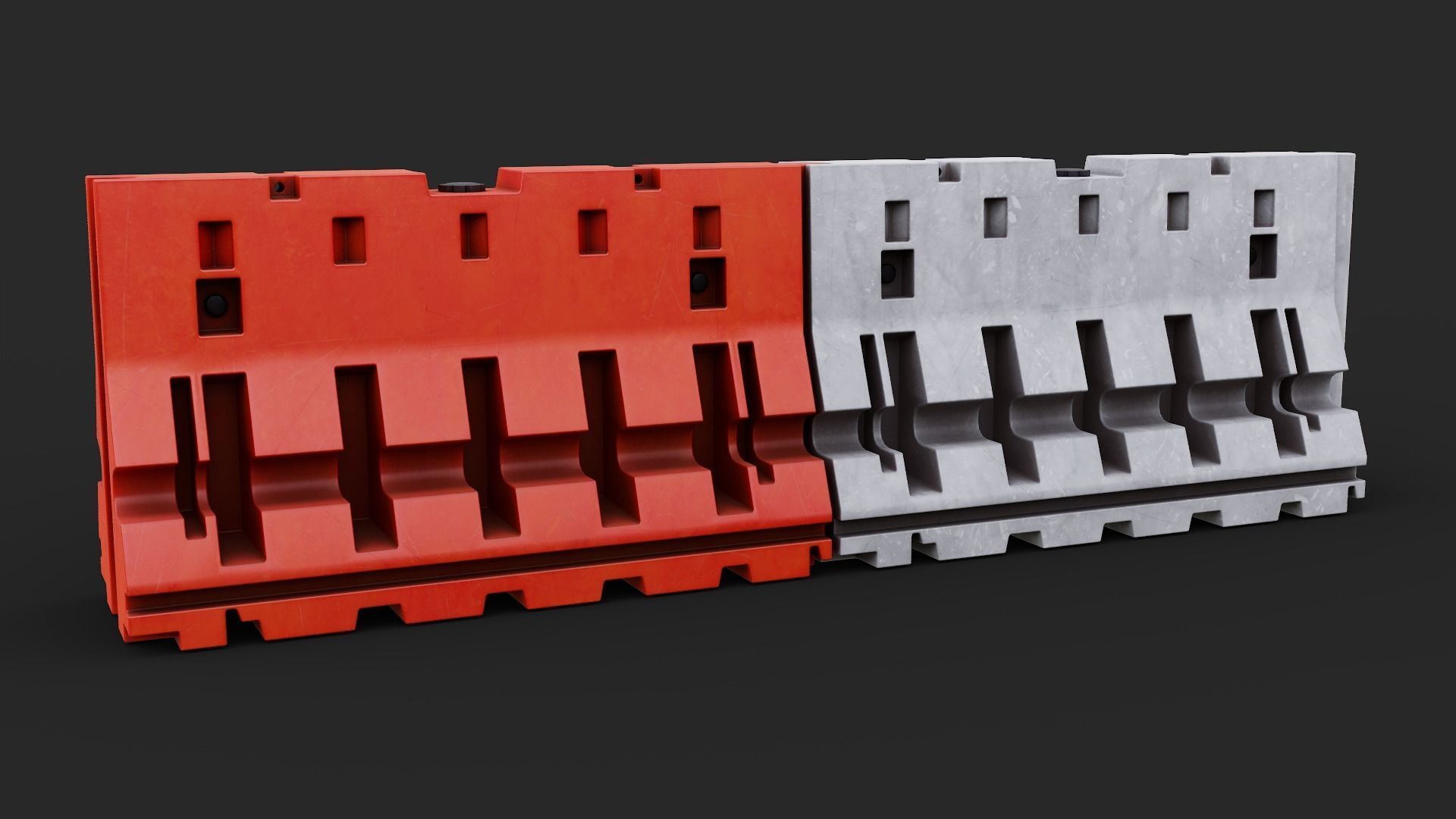 3D Traffics Assets Pack 3D Model Collection_36