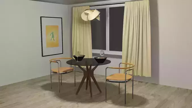 room made in the style of euro renovation