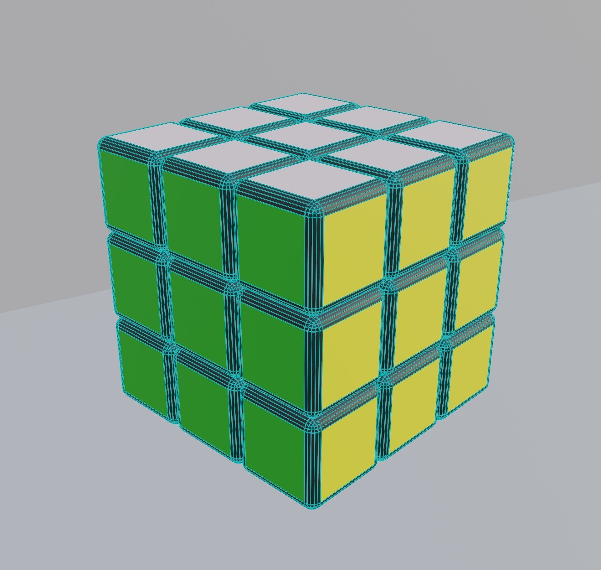 rubik Free 3D model_9