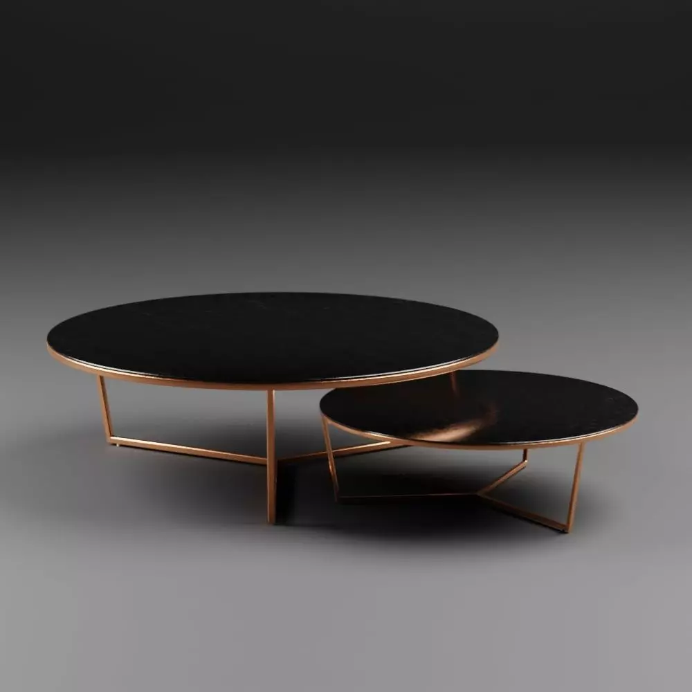 Round Coffee Table Free 3D model