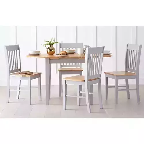 Adalia 5 - Piece Butterfly Leaf Dining Set - 2 Colour