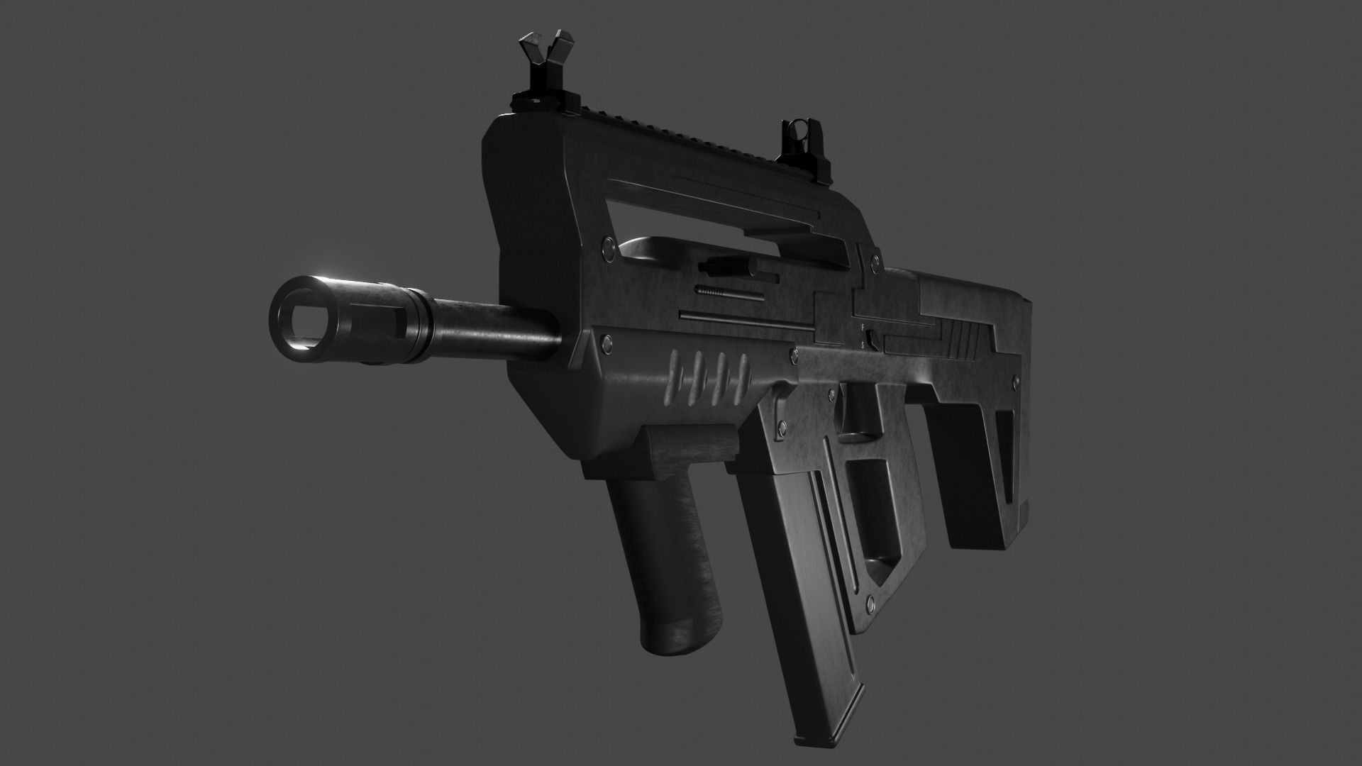 Mamba Redesign 3D model_4