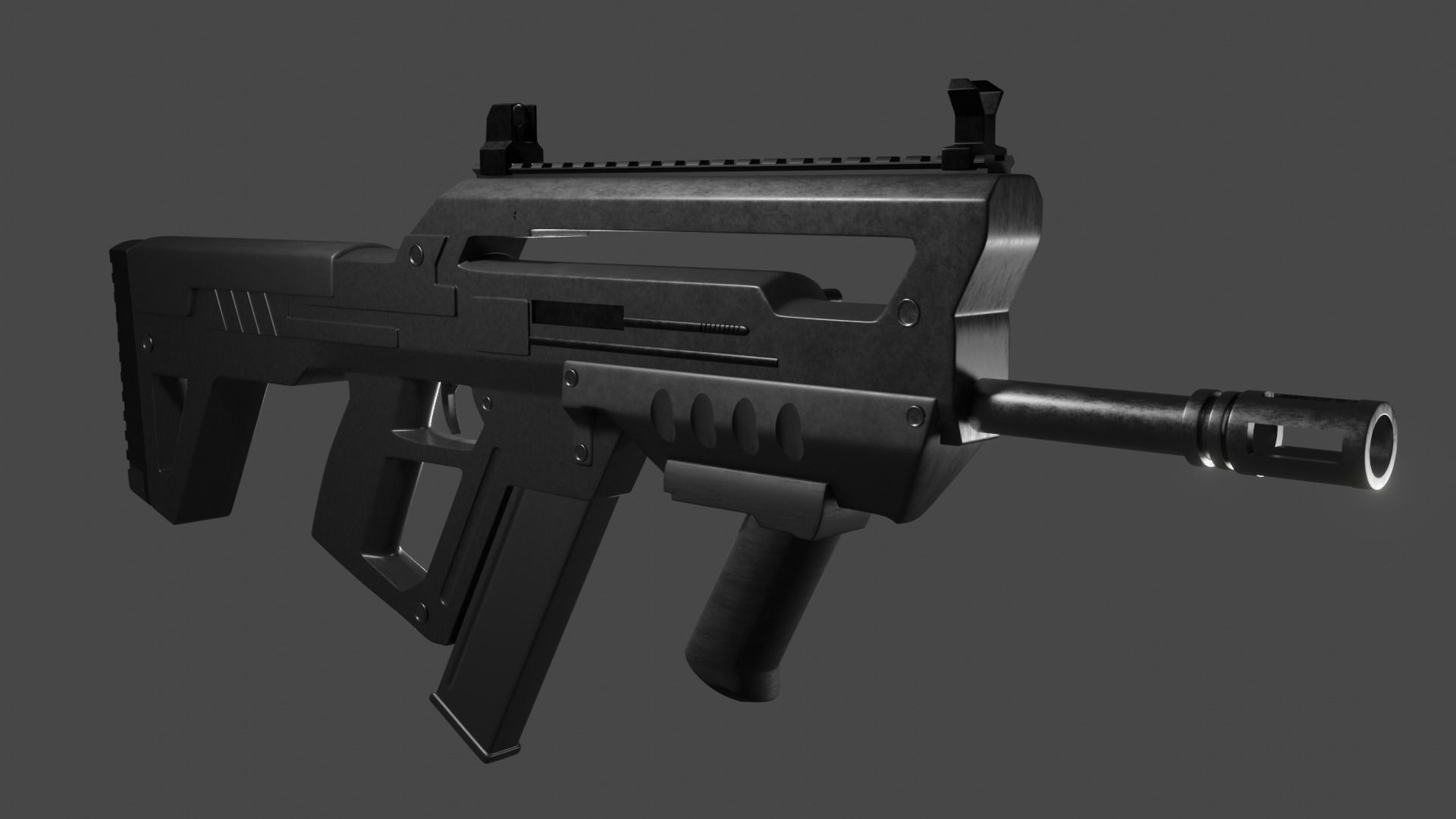 Mamba Redesign 3D model_2