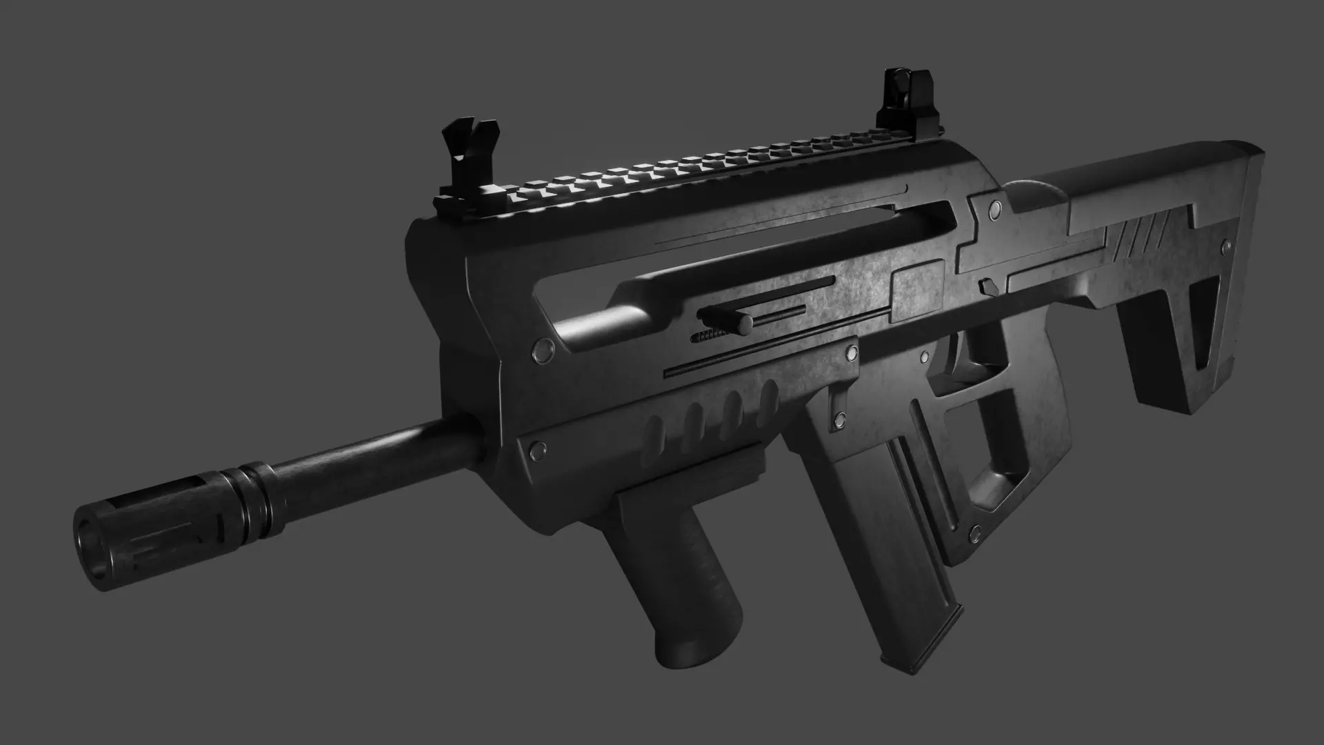 Mamba Redesign 3D model_0