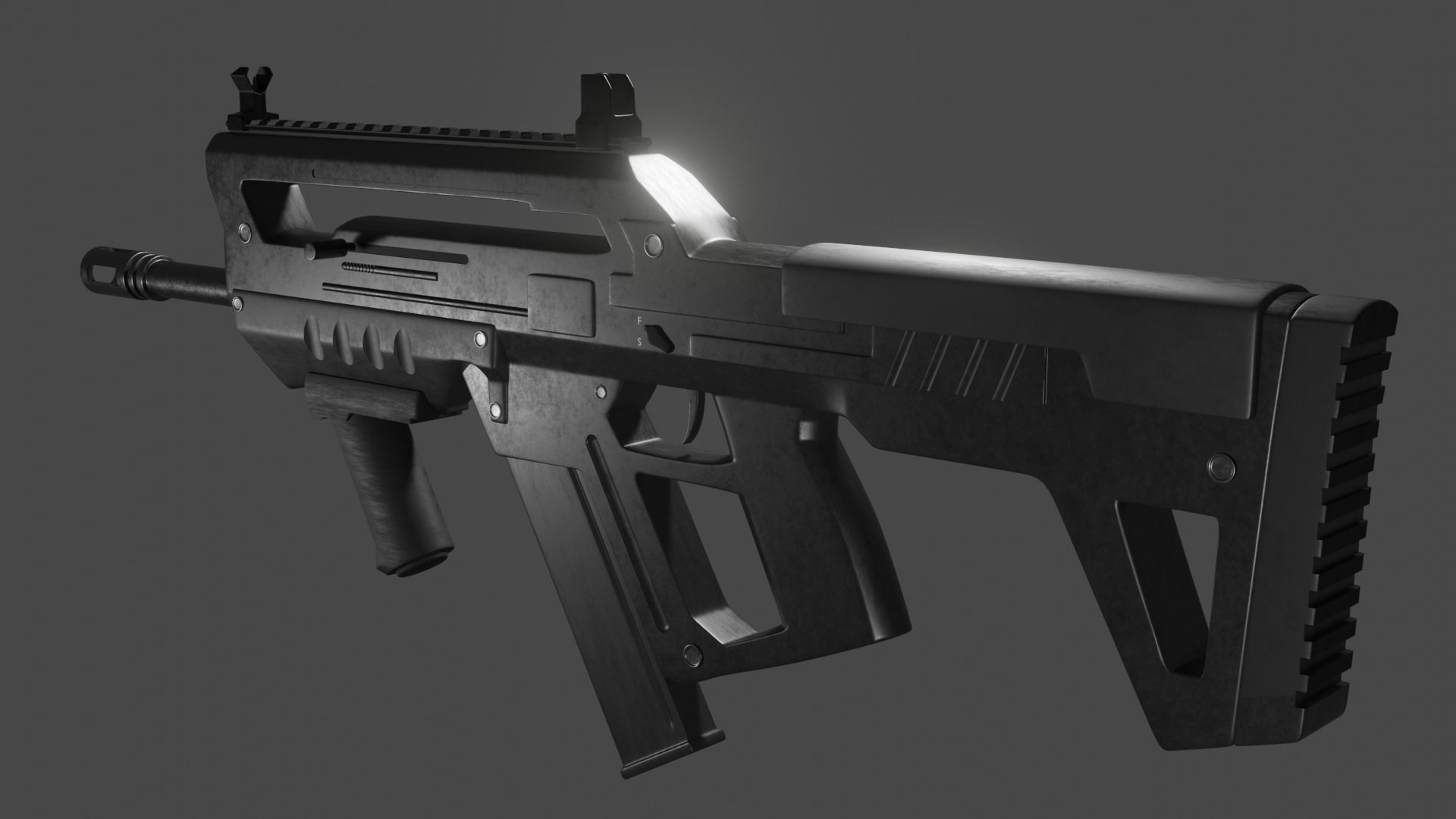 Mamba Redesign 3D model_1