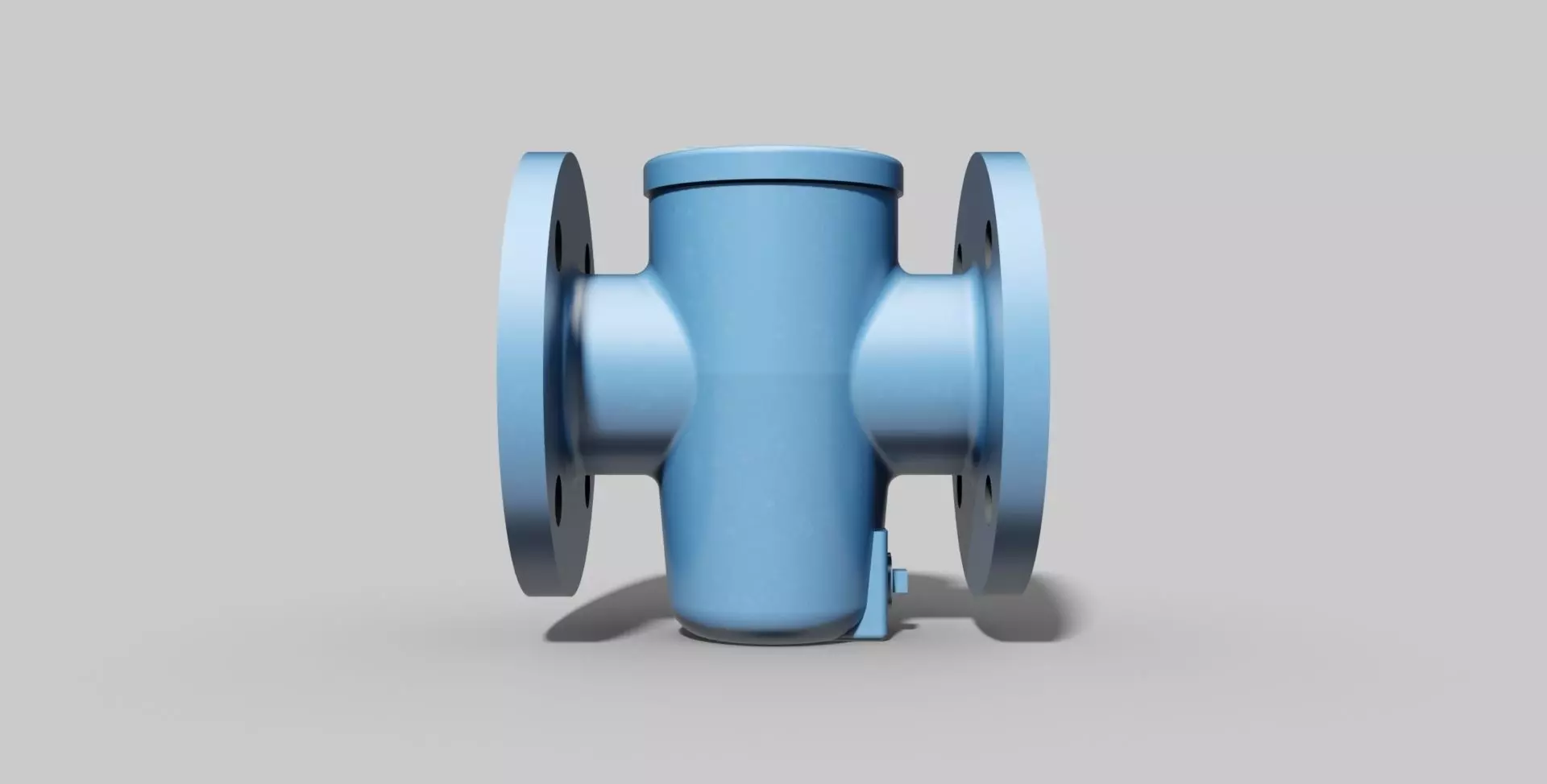 DN50 PN40 - Basket filter - Autodesk Inventor 3D model