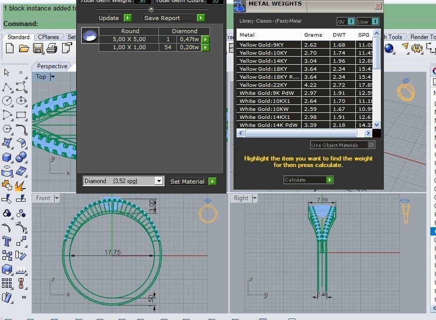 ring jewelry 3D print model_1