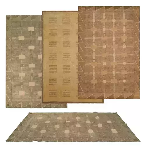 Rugs No 152 Low-poly 3D model
