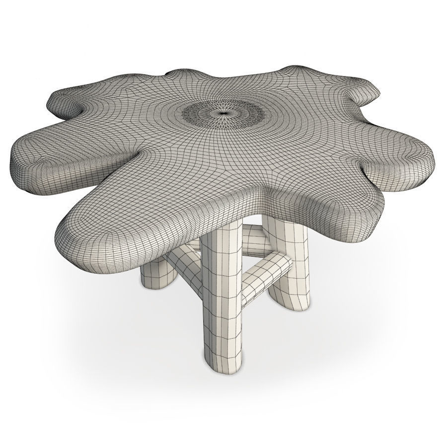 Restaurant Furniture Set 03 3D model_52