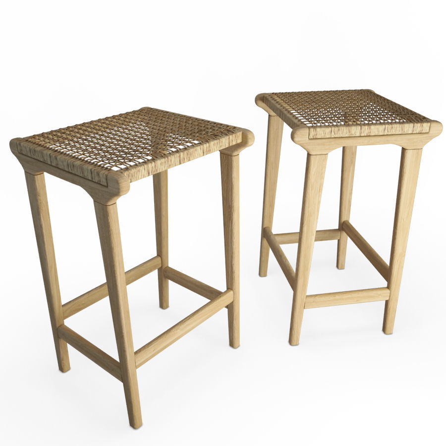 Restaurant Furniture Set 03 3D model_25