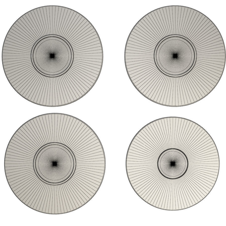 Restaurant Furniture Set 03 3D model_64