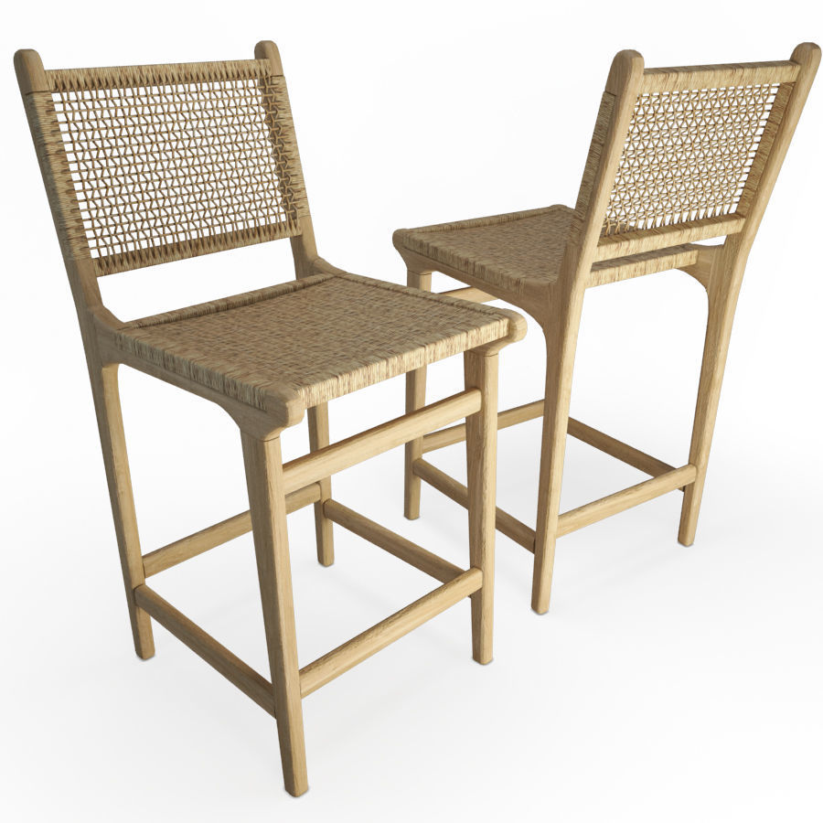 Restaurant Furniture Set 03 3D model_21