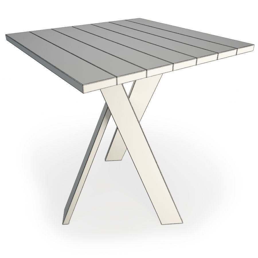 Restaurant Furniture Set 03 3D model_38