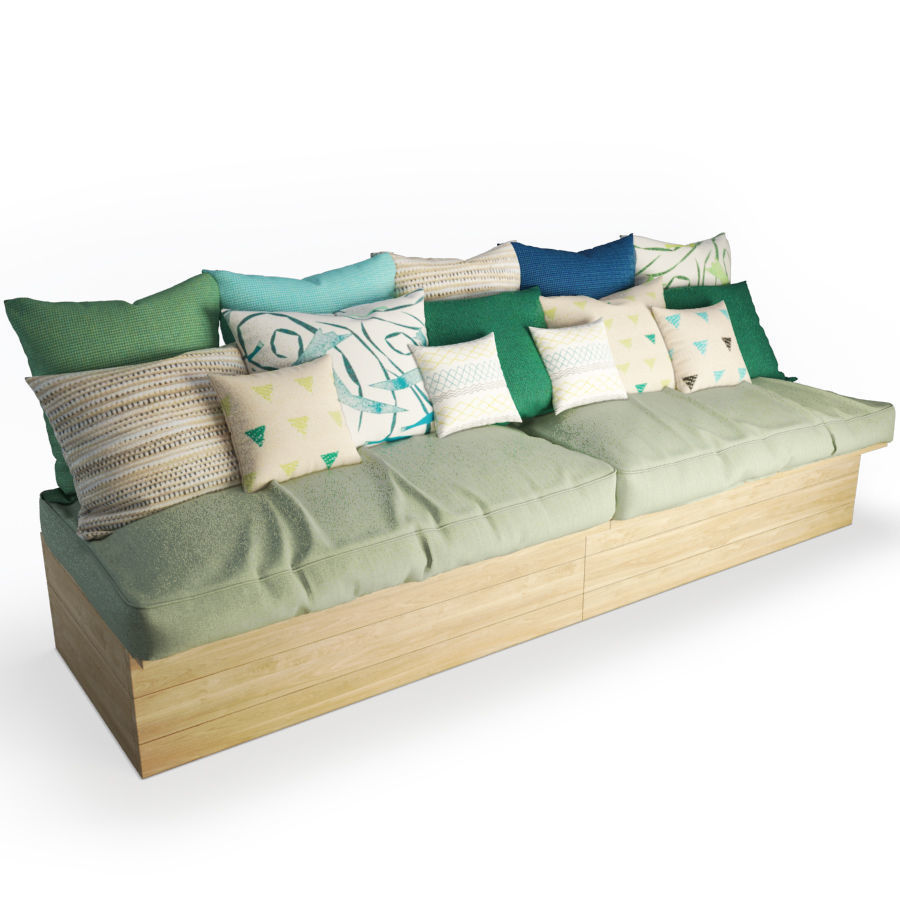 Restaurant Furniture Set 03 3D model_29