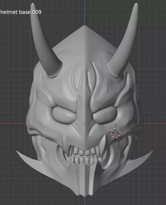 Kamen Rider Den-O Momotaros 3D printable helmet 3D print model_0