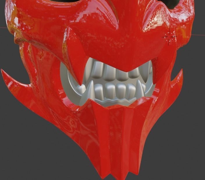 Kamen Rider Den-O Momotaros 3D printable helmet 3D print model_5