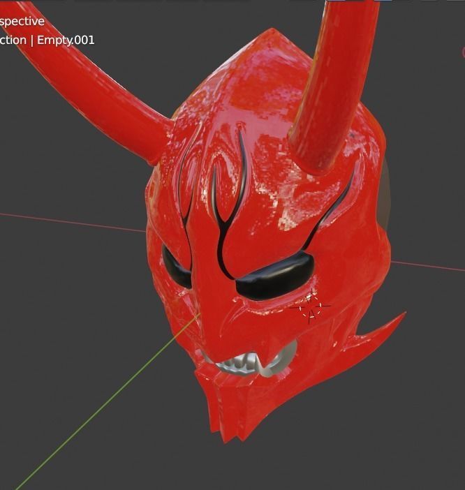 Kamen Rider Den-O Momotaros 3D printable helmet 3D print model_4