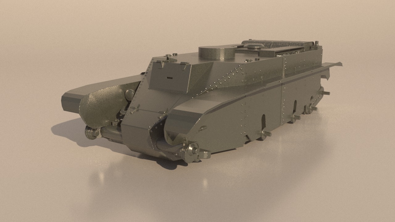 Tank BT-5 for 3D Print 3D print model_4