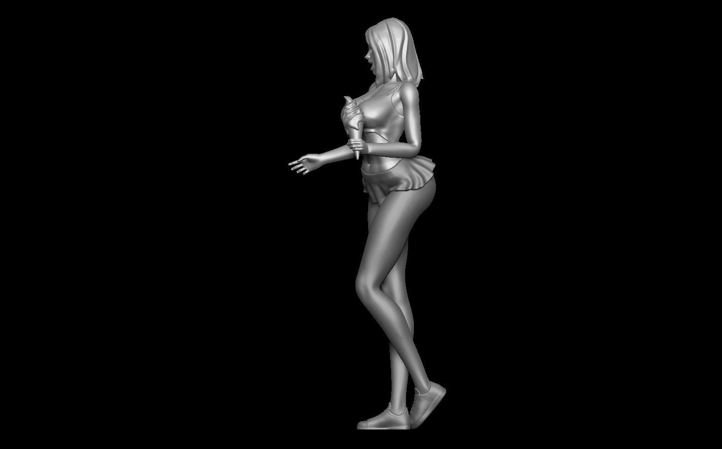 Summer girl - NSFW 3D print model_3