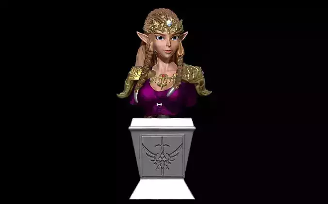 Zelda - Twilight princess bust