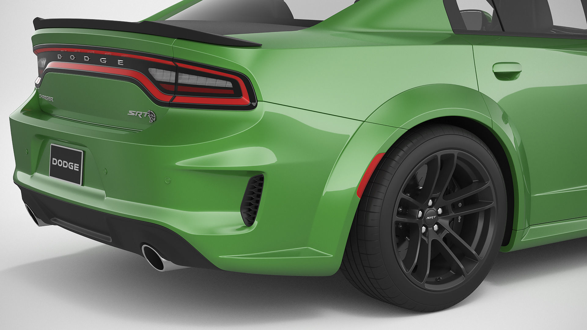 Dodge Charger Hellcat Widebody 2021 3D model_11
