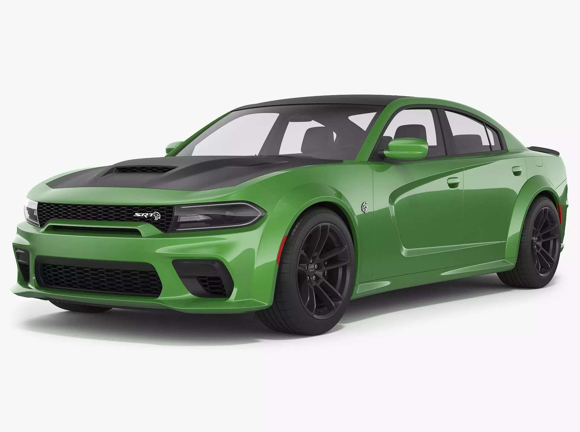 Dodge Charger Hellcat Widebody 2021 3D model_0
