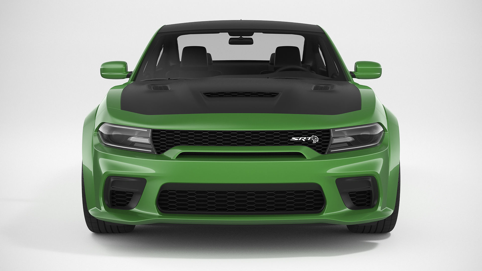 Dodge Charger Hellcat Widebody 2021 3D model_5