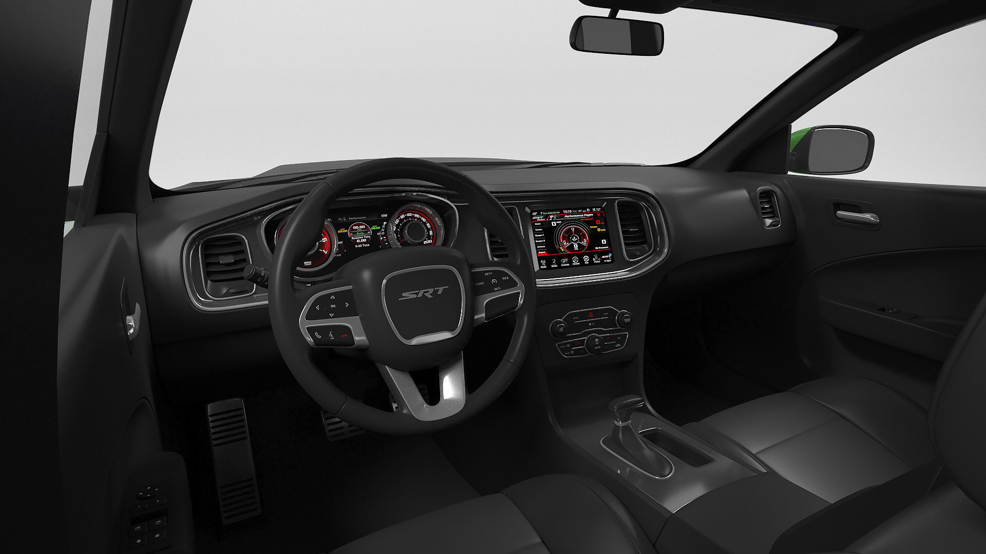 Dodge Charger Hellcat Widebody 2021 3D model_15