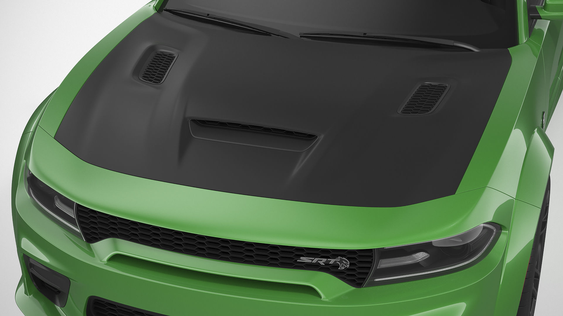 Dodge Charger Hellcat Widebody 2021 3D model_14