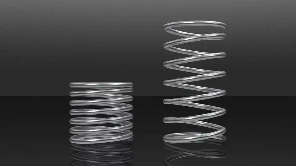 Realistic Movement Spring Free 3D model_0