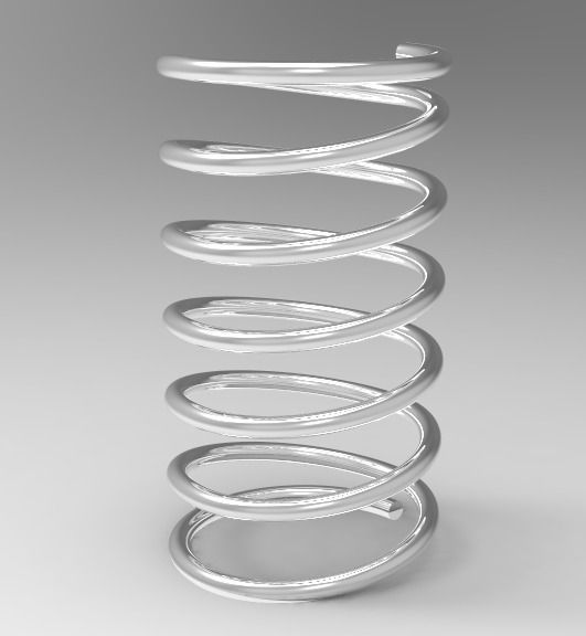 Realistic Movement Spring Free 3D model_2