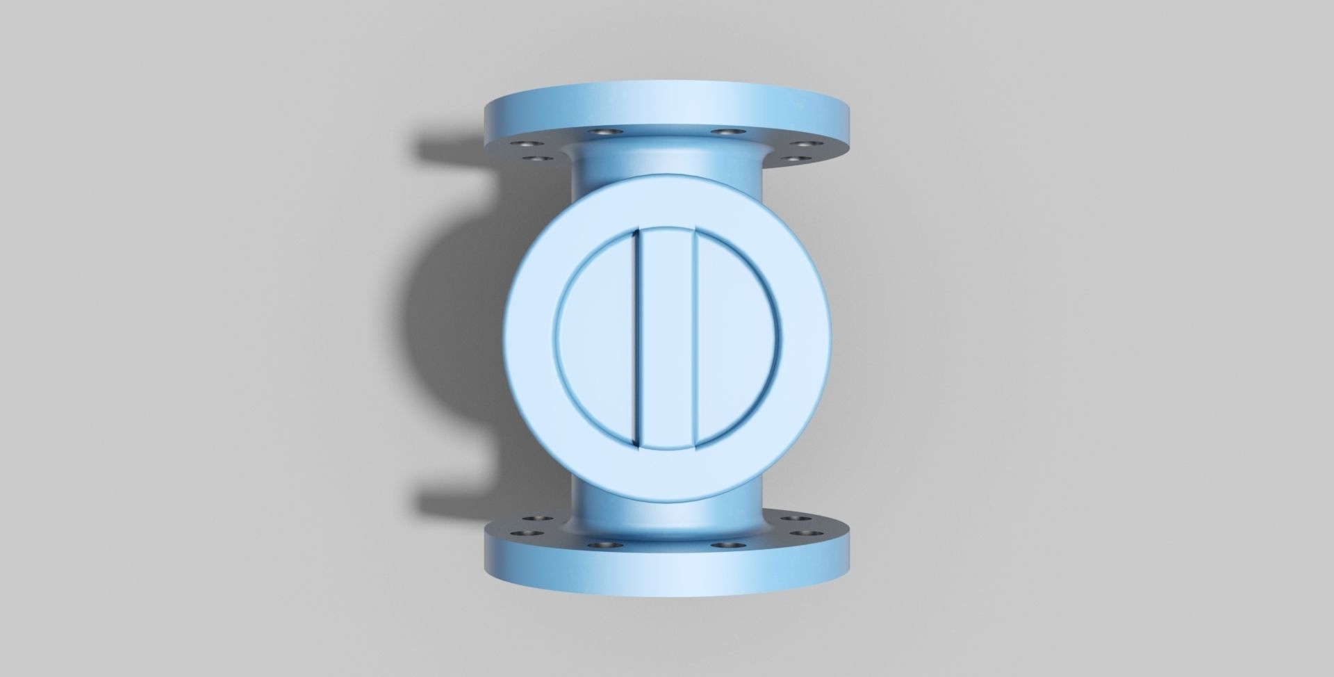 DN80 PN16 - Basket filter - Autodesk Inventor 3D model_2