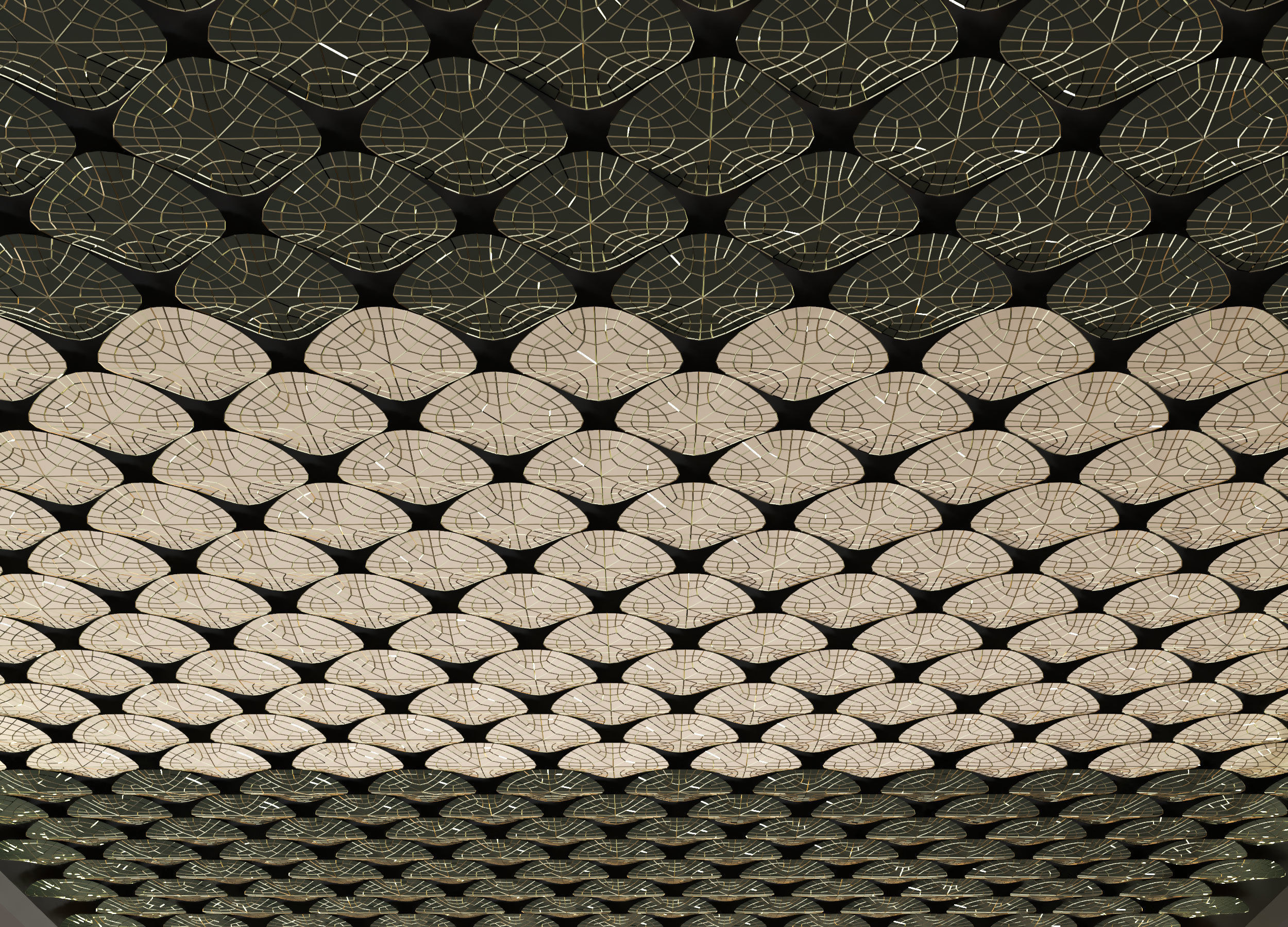 Decorative wall  3D model_1