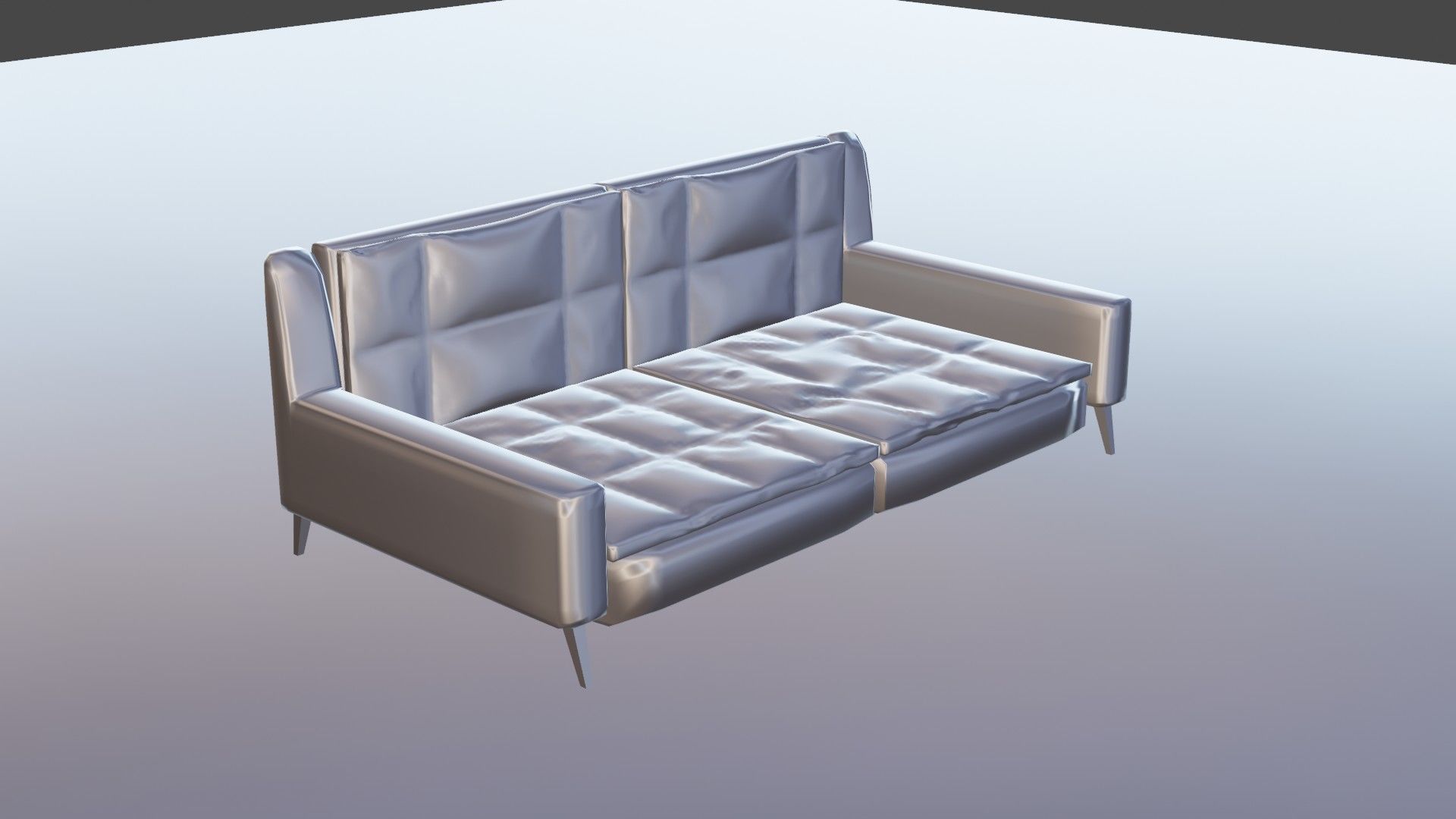 3d model of a leather sofa 3D model_10