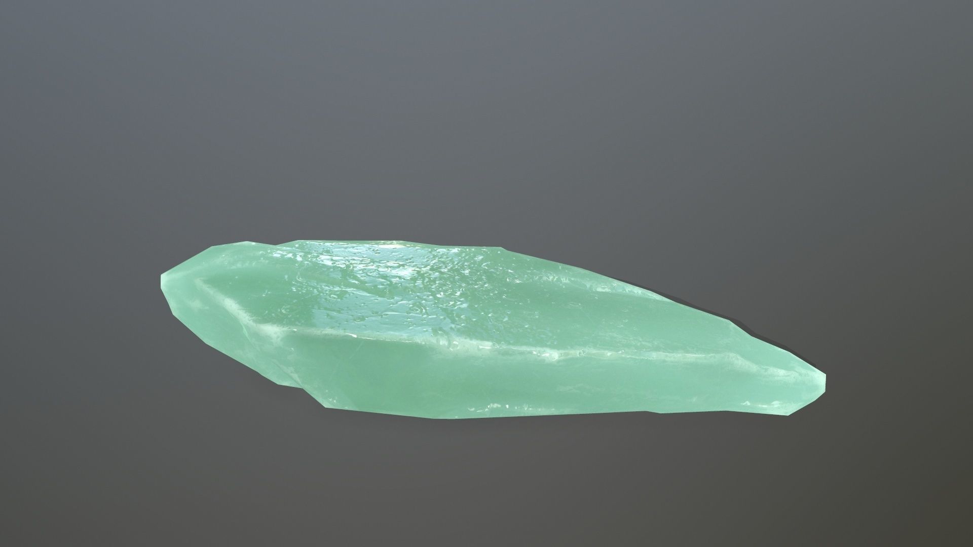 Ice Set jade stone Low-poly 3D model_6