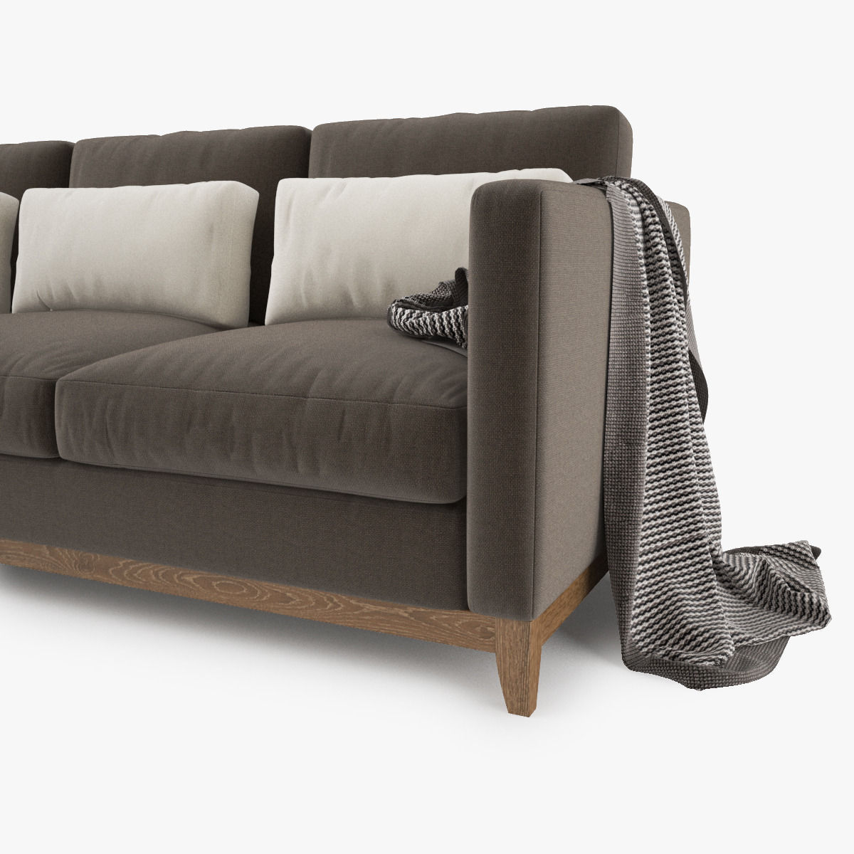 Crate and Barrel - Taraval Sofa Collection 3D model_4