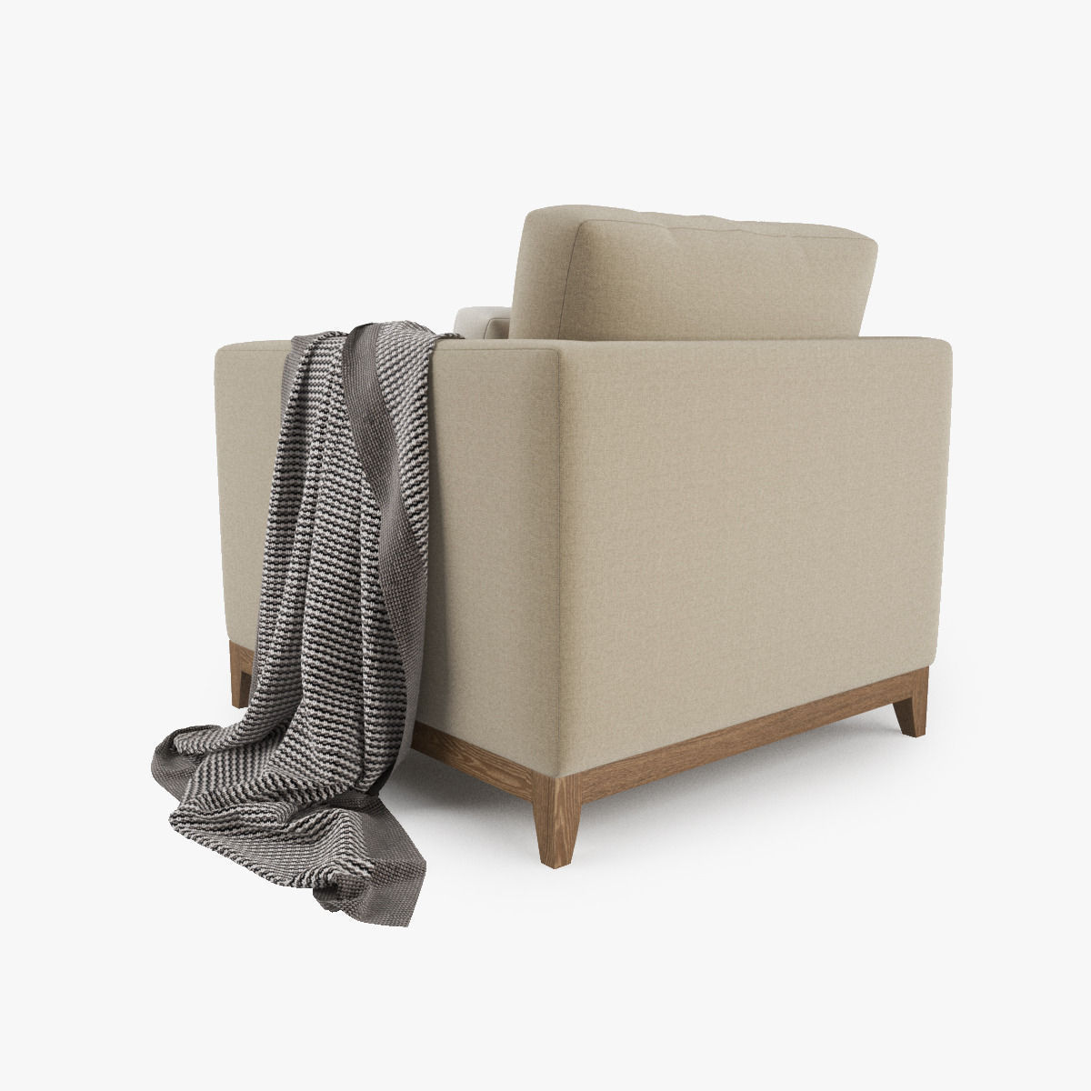 Crate and Barrel - Taraval Sofa Collection 3D model_13