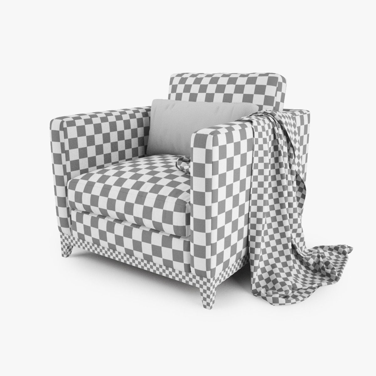 Crate and Barrel - Taraval Sofa Collection 3D model_26