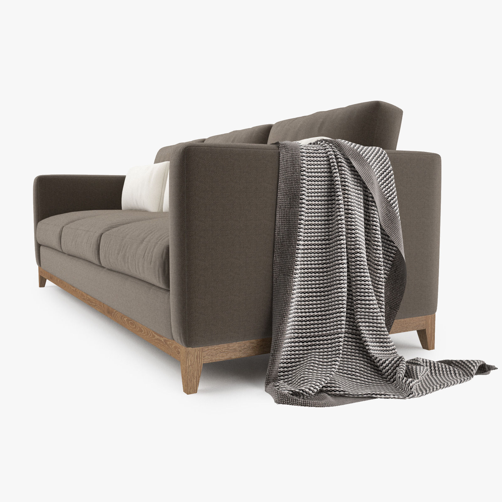 Crate and Barrel - Taraval Sofa Collection 3D model_7