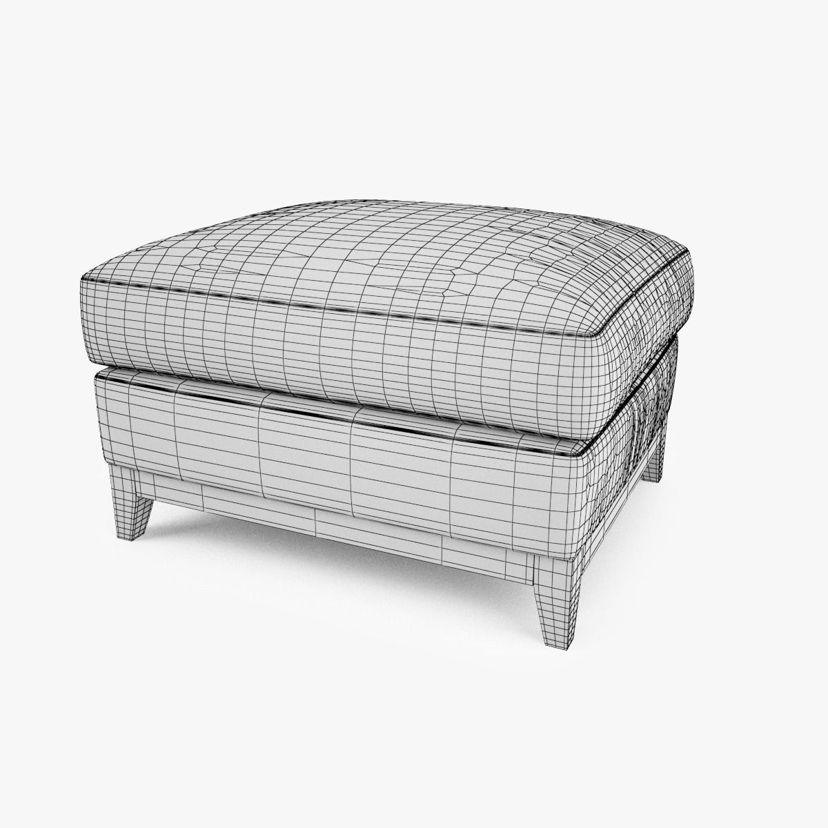 Crate and Barrel - Taraval Sofa Collection 3D model_34