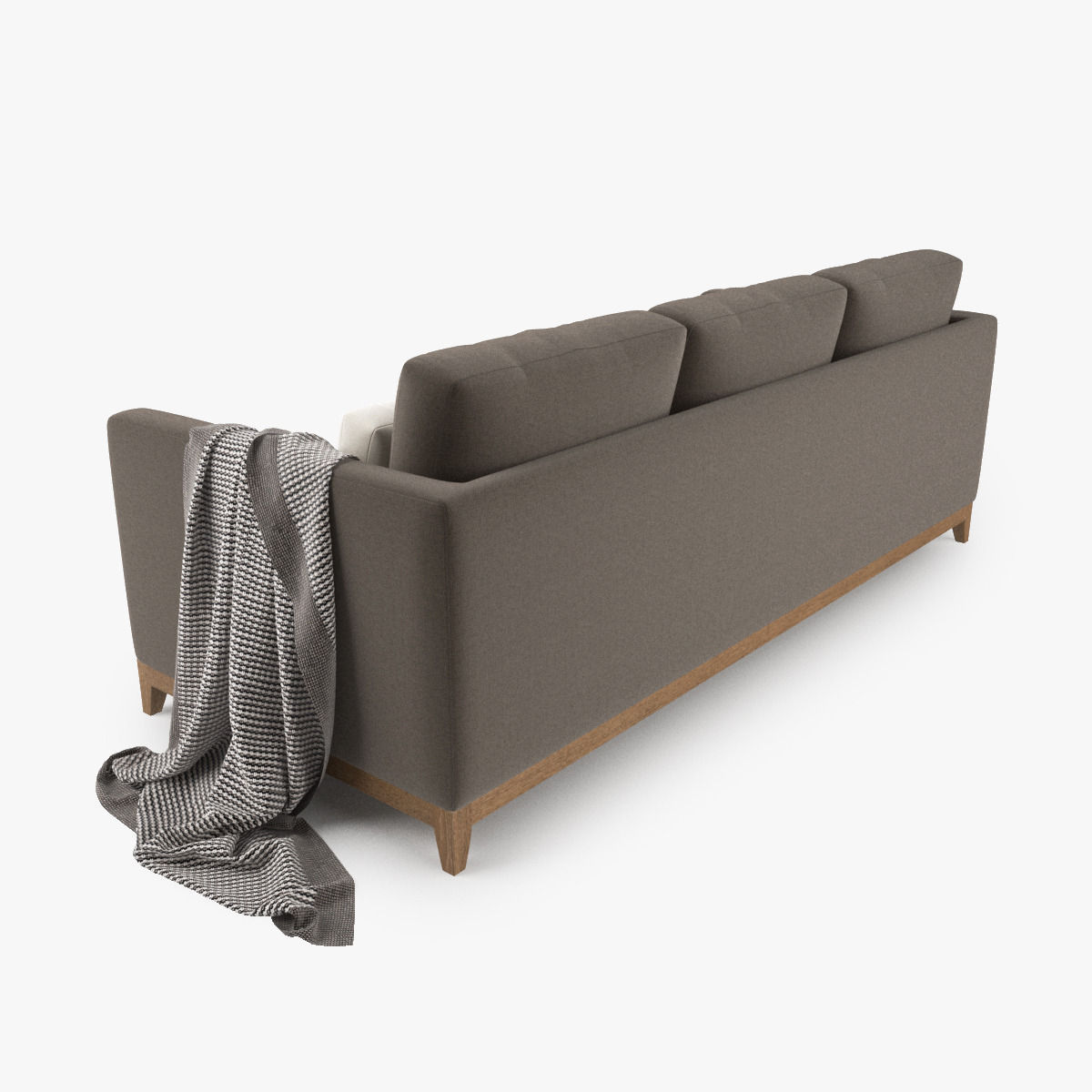 Crate and Barrel - Taraval Sofa Collection 3D model_8