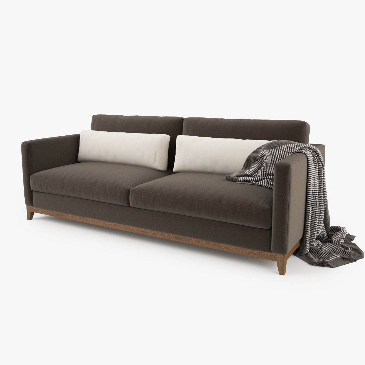 Crate and Barrel - Taraval Sofa Collection 3D model_15