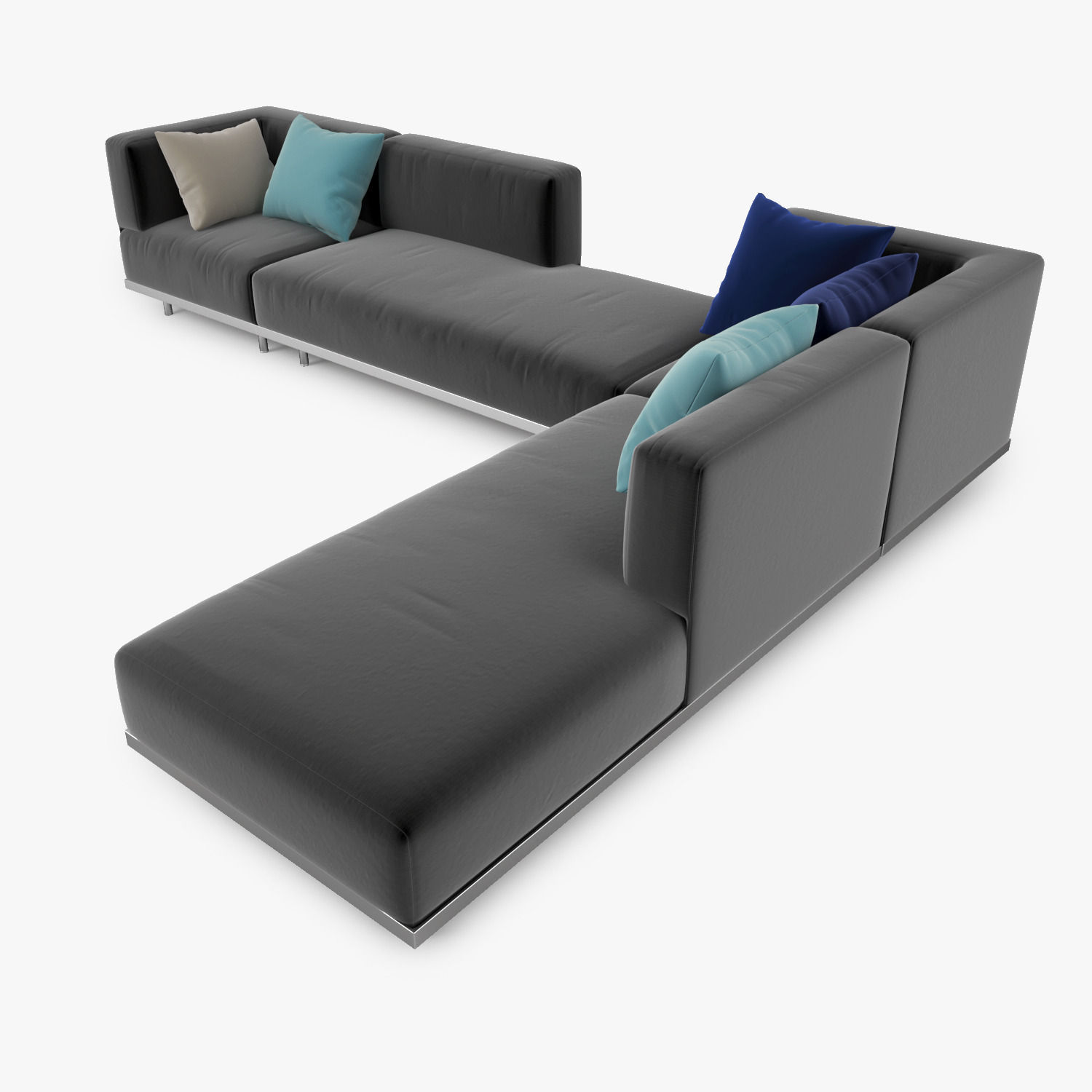 Royal Botania Lazy Sofa Collection 3D model_6
